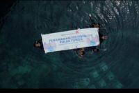 Penanaman 100 Fishdom Pulau Tunda di Kabupaten Serang, Banten, pada bulan Juni- Juli 2024.
