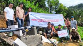 Peresmian Bantuan Sarana Air Bersih (SAB) Gravitasi Smart Water Meter yang berlangsung di Kab. Lebak, Banten, beberapa waktu yang lalu.