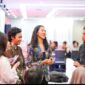 Para peserta Telkom B2B Camp Summit Day tengah melakukan roleplay untuk pitching klien yang dipandu oleh Account Manager Telkom.