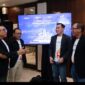 Dari kiri ke kanan) VP Corporate Communication Telkom Andri Herawan Sasoko, CEO BigBox AI Agus Laksono, Direktur Digital Business Telkom Muhamad Fajrin Rasyid, dan EVP Digital Business & Technology Telkom Komang Budi Aryasa.