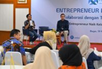 Executive Vice President Telkom Regional II Edie Kurniawan di acara Entrepreneur Hub kota Bogor yang diselenggarakan beberapa waktu lalu.
