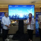 (Kiri ke Kanan) AVP External Communication Telkom Sabri Rasyid, VP Corporate Communication Telkom Andri Herawan Sasoko, OVP Enterprise Marketing & Regional Management Telkom Reni Yustiani, dan OVP Enterprise Product Development Telkom Tanto Suratno saat Media Gathering Telkom, beberapa waktu yang lalu.
