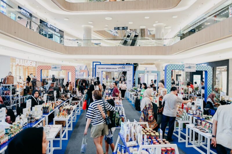 PaDi UMKM Hybrid Expo & Conference 2025 yang digelar di Pakuwon Mall Surabaya, pada Jumat (1/8).