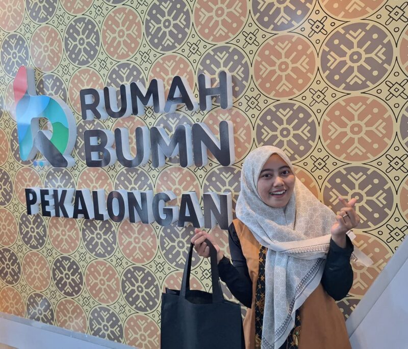Salah satu UMKM binaan Rumah BUMN Pekalongan.