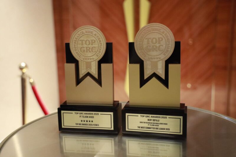 Penghargaan 5-STAR dalam ajang TOP GRC Awards 2025.
