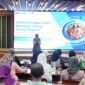Manager Small Medium Enterprise (SME) Service II Khoirina Fajar saat memberikan paparan pada acara workshop bertajuk “GO DIGITAL, GROW FASTER” di Bandung, pada Kamis (16/10).