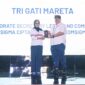 Vice President Corporate Secretary and Legal Compliance Telkomsigma Tri Gati Mareta saat menerima penghargaan Indonesian In-House Counsel Elite 2025, beberapa waktu yang lalu.
