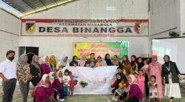 Sosialisasi inovasi kepada masyarakat dari beberapa tim Innovillage 2024.