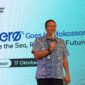 VP Sustainability Telkom Gunawan Wasisto C.A saat memberikan sambutan pada acara Roadshow GoZero% Goes to Makassar pada (17/10).
