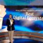 OVP Enterprise Regional Management Telkom Reni Yustiani saat menerima penghargaan Best Digital Solution for Enterprise Business” dari CNBC Indonesia, beberapa waktu yang lalu.
