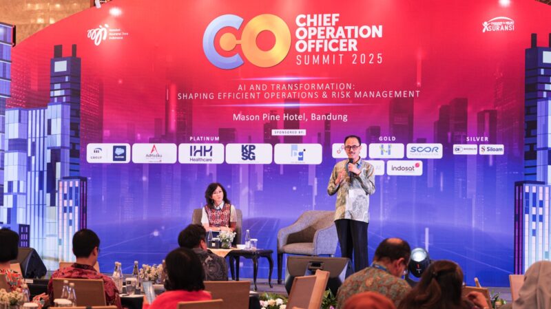 Ethico-Medico-Legal Advisor MAB AdMedika Prof. Dr. dr. Agus Purwadianto, SH, MSi, Sp.FM(K). Pada aat sesi diskusi khusus bertajuk “The Strategic Imperative of the Medical Advisory Board (MAB)” pada rangkaian Chief Operation Officer (COO) Summit 2025 yang berlangsung pada Jumat (7/11) di Mason Pine Hotel, Bandung.