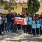 SMA Negeri 1 Siau Barat sebagai salah satu penerima bantuan 111.500 GB kuota internet Telkomsel.