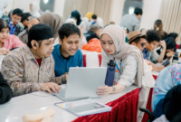 Pelatihan untuk para UMKM disabilitas pada program RiseAble yang diselenggarakan di House of Arsenia Tondano, Jakarta Selatan, beberapa waktu yang lalu.