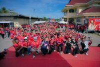Acara Telkomcel Connect di Dili, Timor Leste, beberapa waktu yang lalu.