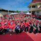 Acara Telkomcel Connect di Dili, Timor Leste, beberapa waktu yang lalu.