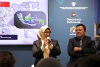 Direktur Utama Telkom Dian Siswarini berpartisipasi dalam sesi Indonesia Pavilion pada World Economic Forum (WEF) Annual Meeting 2026 membahas strategi Indonesia dalam membangun ekonomi digital yang terhubung, kreatif, dan berdaya saing global di Davos, Swiss, Senin-Jumat (19-23/1).