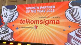  Perkuat Peran sebagai Mitra Strategis, Telkomsigma Raih “Growth Partner of the Year 2025” dari Alibaba Cloud.