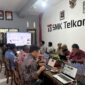 Pemaparan program pelatihan serta sertifikasi berstandar internasional bersama Microsoft, Fortinet, Huawei, dan Google untuk memperkuat kompetensi talenta digital guru dan siswa SMK Telkom, Jumat (23/1).