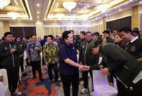 Kemenpora bersama BRI sebagai bank penyalur bonus atlet SEA Games 2025 mengadakan pembekalan literasi keuangan untuk para atlet dan pelatih di Menara Brilian, Jakarta, Rabu (7/1).(foto:raiky/kemenpora.go.id)