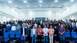  Program Data Unboxed @Campus bertajuk “Strengthening Indonesia’s AI Ecosystem: From Campus Innovation to National Impact” yang digelar di Auditorium Universitas Udayana, Bali, Jumat (10/4).

