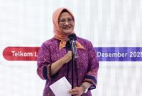  Direktur Utama Telkom Dian Siswarini.