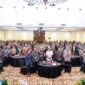 Direktur Enterprise & Business Service Telkom Veranita Yosephine, Direktur IT Digital Telkom Faizal Rochmad Djoemadi, serta Direktur Strategic Business Development & Portfolio Telkom Seno Soemadji dalam forum strategis Transformasi Digital BUMN yang diselenggarakan oleh Danantara Indonesia di Wisma Danantara, Jakarta, Senin (5/5)