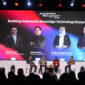 Direktur Operasi dan Pembangunan Mitratel Hastining Bagyo Astuti saat menjadi panelis dalam Panel Discussion I: Building Indonesia’s Sovereign Technology Ecosystem pada Sovereign Tech Summit 2026, rangkaian Bali Tech Week (BTW) 2026 di Denpasar, Bali, Kamis (22/10).