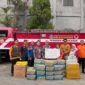 TelkomGroup berikan bantuan korban karhulta di Kalimantan. (Dok Telkom)