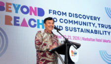 Kepala Badan Komunikasi Pemerintah (Bakom) RI Syahganda Nainggolan membuka Local Media Summit (LMS) 2026 di Hotel Manhattan Hotel, Jakarta, pada Kamis, 22/10/2026 (sumberfoto: Batamtoday)