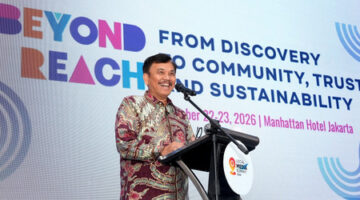Kepala Badan Komunikasi Pemerintah (Bakom) RI Syahganda Nainggolan membuka Local Media Summit (LMS) 2026 di Hotel Manhattan Hotel, Jakarta, pada Kamis, 22/10/2026 (sumberfoto: Batamtoday)